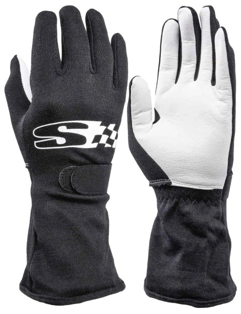 Simpson Super Sport Gloves SSLK Driving Gloves, Sport, Double Layer, Nomex®, Red, SFI 3.3/1, Large, Pair thumbnail 4