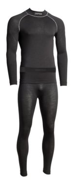 Simpson Racing Base Layer T-Shirts 20193MLK T-Shirts, PROFIT BASE LAYER TOP M/L BLACK thumbnail 2