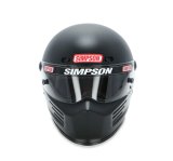 Simpson SA2020 Super Bandit Series Helmets 7210038 Helmet, Bandit, Full Face, Matte Black, Snell SA2020, Large, Each thumbnail 3