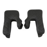 Simpson Helmet Cheek Pads SPEED35CPXLXXL Pads, Black, Speed Bandit, 35mm, X-Large, 2X-Large, Pair thumbnail 1