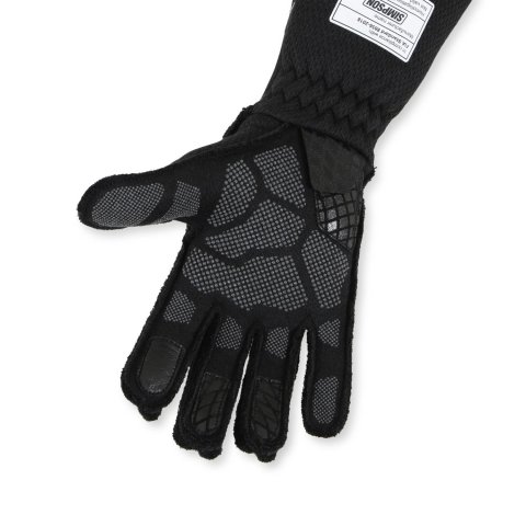 Simpson Magnata Racing Gloves MGMR Driving Gloves, Gloves, One Layer, Nomex®, Black/Red, FIA 8856-2018, SFI 3.5/5, Medium, Pair thumbnail 4