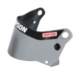 Simpson Replacement Helmet Shields 89506 Visor, Plastic, Chrome, SD1 Bandit Series, Each thumbnail 4