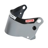 Simpson Replacement Helmet Shields 89506 Visor, Plastic, Chrome, SD1 Bandit Series, Each thumbnail 6