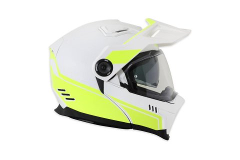 Simpson Racing Helmets JBDWYSM JOURNEY BANDIT HELMET YELLOW/WHITE SM