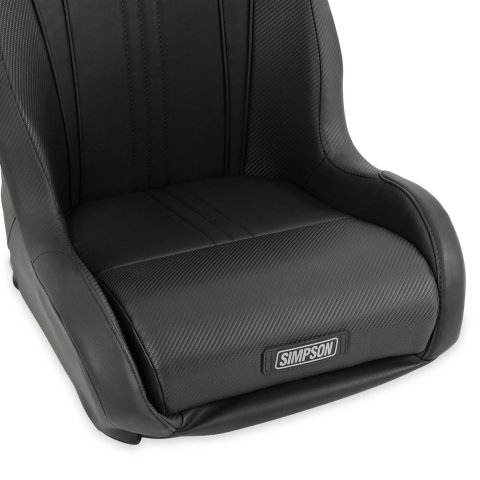 Simpson Vortex II Off-Road Suspension Seats S104-304-2 Powersports Seats, Offroad, Suspension, Vinyl, Black, Pair thumbnail 2