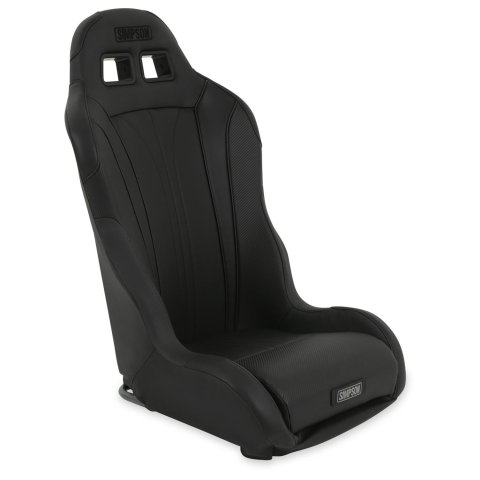 Simpson Vortex II Off-Road Suspension Seats S104-304-2 Powersports Seats, Offroad, Suspension, Vinyl, Black, Pair thumbnail 4
