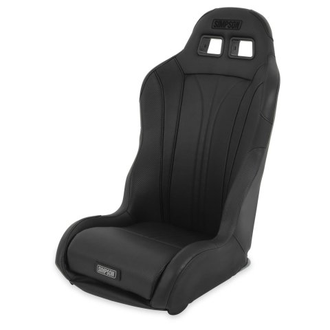 Simpson Vortex II Off-Road Suspension Seats S104-304-2 Powersports Seats, Offroad, Suspension, Vinyl, Black, Pair thumbnail 6