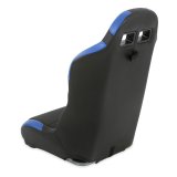 Simpson Vortex II Off-Road Suspension Seats S104-307-2 Powersports Seats, Offroad, Suspension, Vinyl, Black/Blue, Pair thumbnail 8
