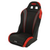 Simpson Vortex II Off-Road Suspension Seats S104-306-2 Powersports Seats, Offroad, Suspension, Vinyl, Black/Red, Pair thumbnail 6