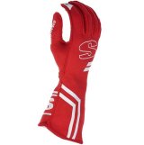 Simpson Endurance Racing Gloves EGSR Driving Gloves, Racing, Double Layer, Nomex®, Red, SFI 3.3/5, Small, Pair thumbnail 2