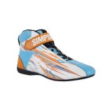 Simpson DNA X2 Driving Shoes DX2850N Shoes, X2, Mid-top, Nomex® Liner, Leather Outer, Nitro, SFI 3.3/5, US Mens Size 8 1/2, Pair thumbnail 4