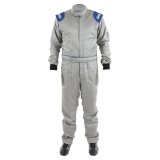 Simpson Renegade Racing Suits RN05121 Driving Suit, One-Piece, Triple Layer, Nomex®, Blue/Gray, Small, Each thumbnail 4