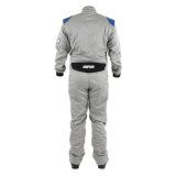 Simpson Renegade Racing Suits RN05121 Driving Suit, One-Piece, Triple Layer, Nomex®, Blue/Gray, Small, Each thumbnail 6