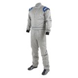 Simpson Renegade Racing Suits RN05121 Driving Suit, One-Piece, Triple Layer, Nomex®, Blue/Gray, Small, Each thumbnail 7