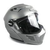 Simpson MOD Bandit Series Helmets M59XX4 Helmet, Bandit, Full Face, Gray, Alloy, Matte Finish, 2X-Large, Each thumbnail 1