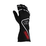 Simpson DNA Driving Gloves DGSW Gloves, DNA, Double Layer, Nomex®, Black/White, SFI 3.3/5, Small, Pair thumbnail 8