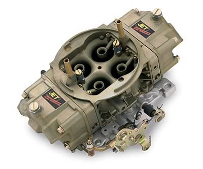 JET Model 4150 Stage 2 750 CFM 4-Barrel Carburetor 4779S2 Carburetor, 2, cfm, Square Bore, Dual Inlet, Dichromate, Each thumbnail 1