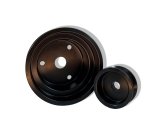 JET Underdrive Pulley Kits 90103 Set, Serpentine, Steel, Black, Ford, Mercury, SUV, Pickup, Passenger Car, 4.9, 5.0, 5.8L, L6, V8, Set thumbnail 1