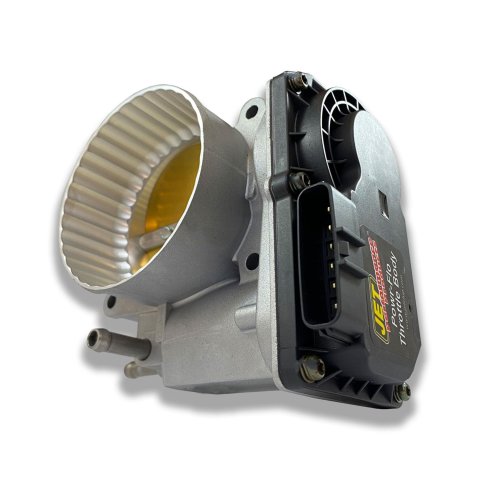 JET Powr-Flo Throttle Bodies 76147 Body, Powr-Flo, Multi-Port Injection, 82.55mm Venturi Diameter, Aluminum, Natural, Lexus, Toyota, Each thumbnail 1