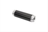 JET Powr-Flo Inline 10 Microns Fuel Filter with -10 AN O-ring Inlet Size 34180GB Filter, Inline, O-Ring Inlet/Outlet, Micron, 175 GPH, Cellulose, Aluminum, Black, Each thumbnail 2