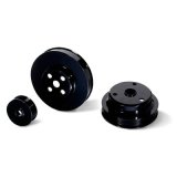 JET Underdrive Pulley Kits for 1996-2001 CAVALIER - 90118 Crankshaft Pulley, Performance Ratio, Serpentine, Steel, Black, Each thumbnail 1