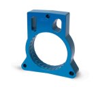 JET Powr-Flo Throttle Body Spacers 62139 Spacer, Powr-Flo, Aluminum, Blue Anodized, Chrysler, Dodge, Jeep, 5.7L, 6.1L, 6.4L, Each thumbnail 3