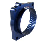 JET Powr-Flo Throttle Body Spacers 62180 Spacer, Powr-Flo, Aluminum, Blue Anodized, Dodge, Ram, Jeep, Hemi, Each thumbnail 2