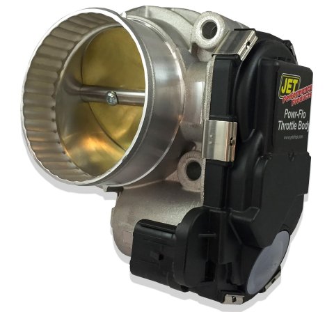 JET Powr-Flo Throttle Bodies 76134 Body, MPI, Cast Aluminum, Natural, Buick, Cadillac, Chevy, GMC, Each