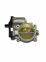 JET Powr-Flo Throttle Bodies 76115 Body, MPI, Billet Aluminum, Natural, Chevrolet, GMC, Each thumbnail 1