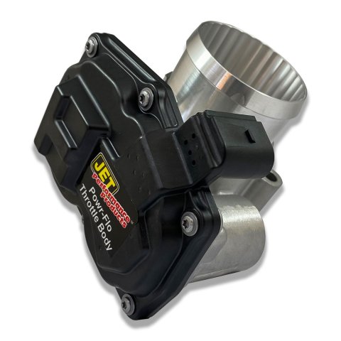 JET Powr-Flo Throttle Bodies 76139 Body, Powr-Flo, Aluminum, Natural, Ford, Lincoln,Mercury, Each thumbnail 3