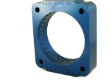 JET Powr-Flo Throttle Body Spacers for 1999-2003 F-250 SUPER DUTY, F-350 DUTY - 62132 Spacer, Powr-Flo, Aluminum, Blue Anodized, Ford, F-250/F-350 Super Duty Pickup, Each thumbnail 1