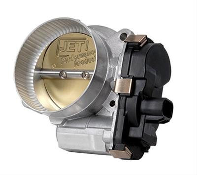 JET Powr-Flo Throttle Bodies 76107 Body, Powr-Flo, Aluminum, Natrual, Chevy, GM, Each thumbnail 2