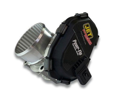 JET Powr-Flo Throttle Bodies 76141 Body, Powr-Flo, Aluminum, Natural, Ford, Each