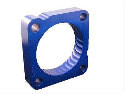 JET Powr-Flo Throttle Body Spacers 62185 Spacer, Powr-Flo, Aluminum, Blue Anodized, Acura®, Honda®, Each