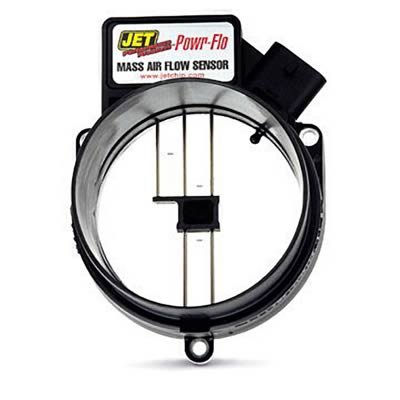 JET Powr-Flo Mass Airflow Sensors 69116 Air Meter, Plastic, Black, GM, Passenger Car, Each