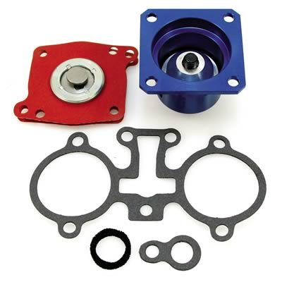 JET Adjustable TBI Billet Fuel Pressure Regulators 61510 Regulator, 10-20 psi, Includes Diaphragm, Chevy, GMC, V6, V8, Each
