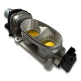 JET Powr-Flo Throttle Bodies for 2005-2010 MUSTANG - 76156 Body, Powr-Flo, 55.00mm, Aluminum, Natural, Universal, Each thumbnail 1