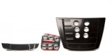 Auto Ventshade Eclipse Hood Scoops 80011 Scoop, Eclipse, Port Scoop Style, ABS Plastic, Black, 15 in. Width, 22 in. Length, 2 in. Height, Each thumbnail 1