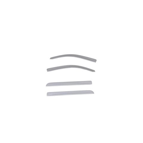 Auto Ventshade Low-Profile Ventvisors 894075-GAN Side Window Visors, Ventvisors, Low-Profile, Front and Rear, Silver Ice Metallic, Chevrolet, GMC, Pickup, Set