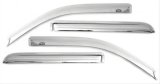 Auto Ventshade Chrome Ventvisors 684989 Side Window Visors, Ventvisors, 3M Tape, Acrylic, Chrome, Toyota, Set of 4 thumbnail 2