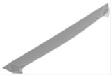 Auto Ventshade Aeroskin Deflectors 622061 Bug Guard, Deflector, Acrylic, Chrome, Buick, Each thumbnail 2