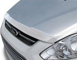 Auto Ventshade Aeroskin Deflectors 620032 Bug Guard, Deflector, Acrylic, Chrome, Ford, Each thumbnail 2