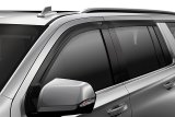 Auto Ventshade Low-Profile Ventvisors 774092 Side Window Visors, Ventvisors, Front and Rear, ABS Plastic, Matte Black, Cadillac, Chevrolet, GMC, Set of 4 thumbnail 1