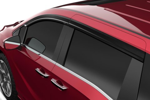 Auto Ventshade Side Window Visors 894117 VENTVISOR LOW PRO 4PC SMOKE 2018-2024 HONDA ODYSSEY