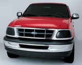 Auto Ventshade Headlight Covers for 1997-2002 EXPEDITION, 1997-2003 F-150, 1997-1999 F-250 - 37659 Covers, Acrylic, Smoke, Ford, Pair thumbnail 2