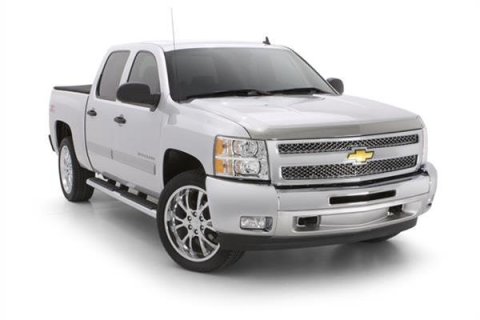 Auto Ventshade Aeroskin Deflectors 622172 Bug Guard, Aeroskin, Chrome, Ford, Edge, Each