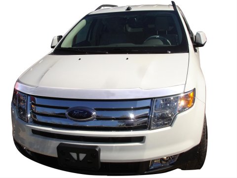 Auto Ventshade Aeroskin Deflectors 620009 Bug Guard, Aeroskin, Acrylic, Chrome, Ford, Each