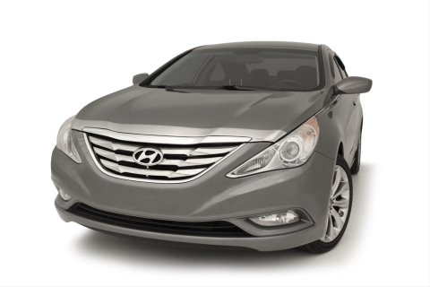 Auto Ventshade Aeroskin Deflectors 620034 Bug Guard, Deflector, Acrylic, Chrome, for Hyundai, Each