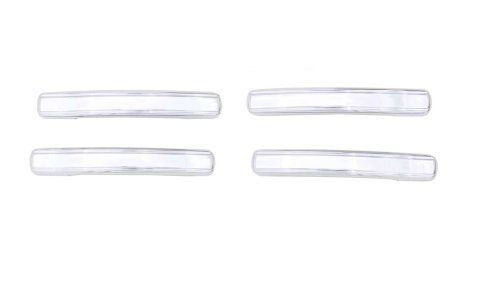 Auto Ventshade Chrome Door Handle Covers 685406 Covers, ABS Plastic, Chrome, Chevy, GMC, SUV, Pickup, Set of 4