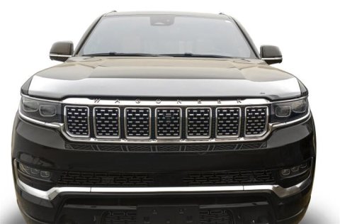 Auto Ventshade Aeroskin Deflectors 622204 Bug Guard, Aeroskin, Acrylic, Chrome, Jeep, Each